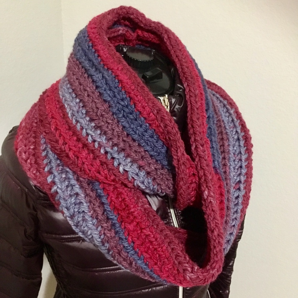 NWT☀️ HANDMADE Infiniti Scarf 🧣plus headgear